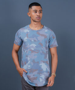 Dblaq Printed Longline T-Shirt
