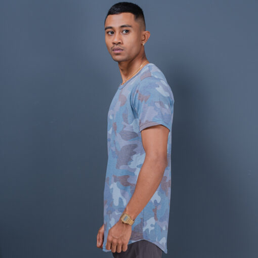 Dblaq Printed Longline T-Shirt