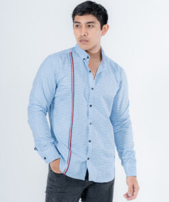D-Blaq Ocean Breeze Striped Shirt