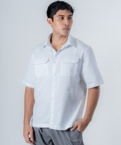 D-Blaq Waffle Oversized Short Sleeve Shirt