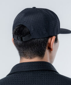 Laser Cut Mesh Five Panel Snapback