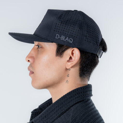 Laser Cut Mesh Five Panel Snapback