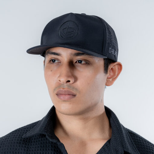 Laser Cut Mesh Five Panel Snapback
