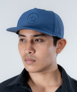 Laser Cut Mesh Five Panel Snapback