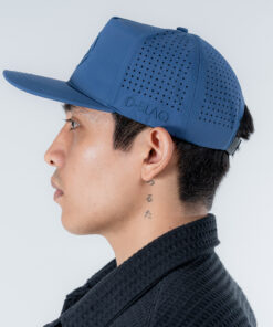 Laser Cut Mesh Five Panel Snapback