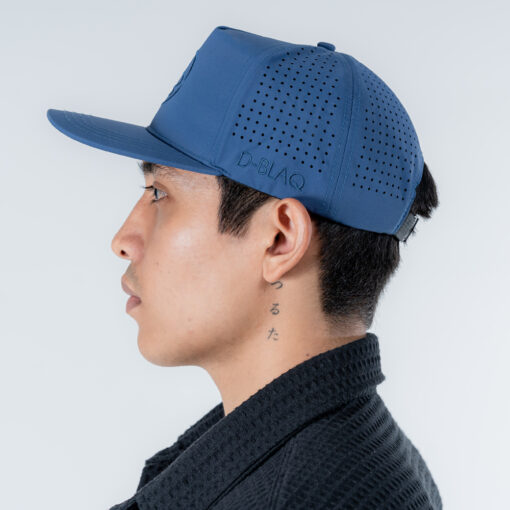 Laser Cut Mesh Five Panel Snapback