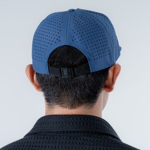 Laser Cut Mesh Five Panel Snapback