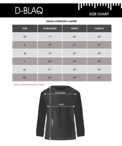 D-Blaq Oversized-Jumper