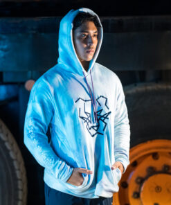 Urban Jungle Embroidery Oversized Hoodie
