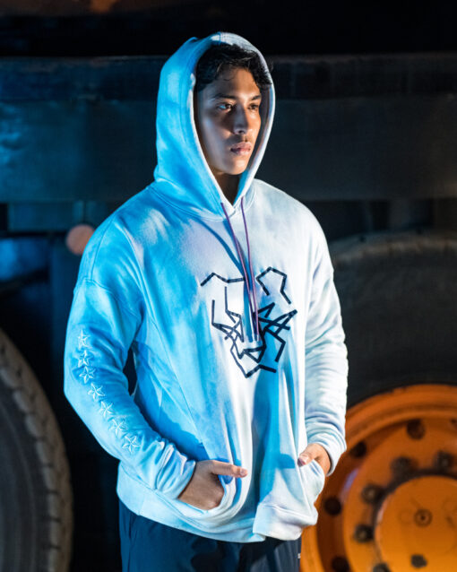 Urban Jungle Embroidery Oversized Hoodie