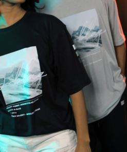D-Blaq Mountain Majesty Oversized T-Shirt Black & Grey 3