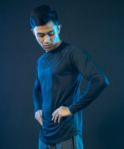 D-Blaq Bullet Mesh Raglan Longsleeve T-Shirt