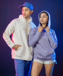 Dblaq Quilted Cotton Oversized Hoodie