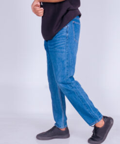 Midblue Drop-Crotch Jeans